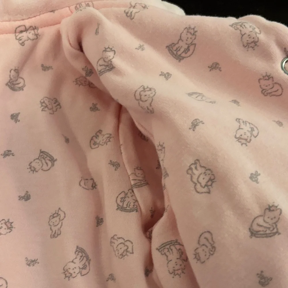 The Children's Place Pink Girls Velour Matching Set